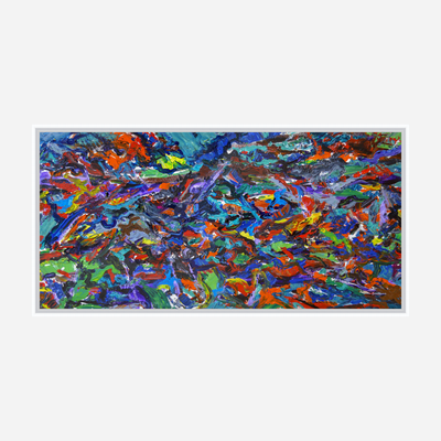 Celebration I Artist Enhanced Canvas Print by John Beard Collection - product image 7 for Resin Society