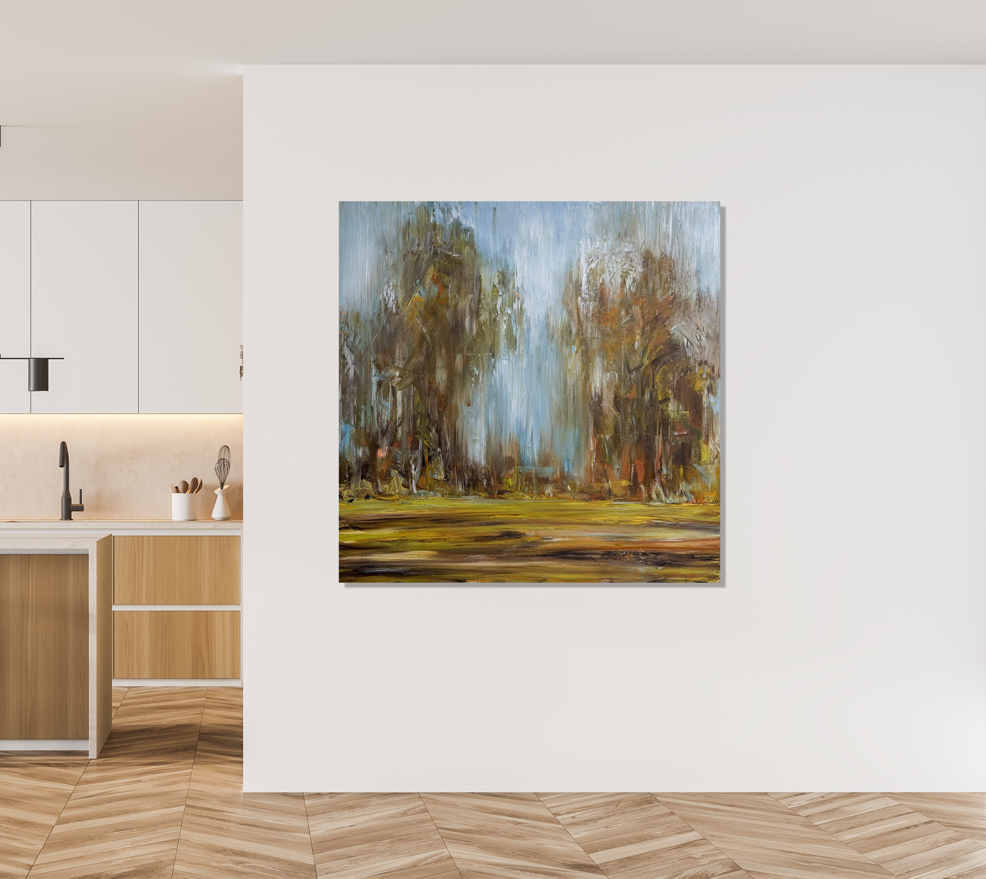 Center Path Artist Enhanced Canvas Print by John Beard Collection - product image 3 for Resin Society