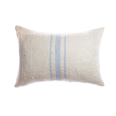 Central Striped Silk Pillow by Homelosophy