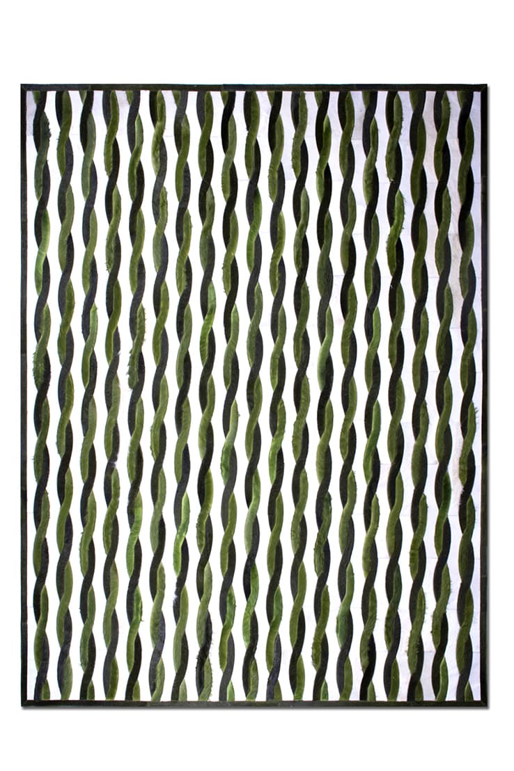 Chains - Custom Cowhide Rug by Homelosophy