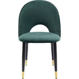 Chair Iris Velvet Green by DEKOR