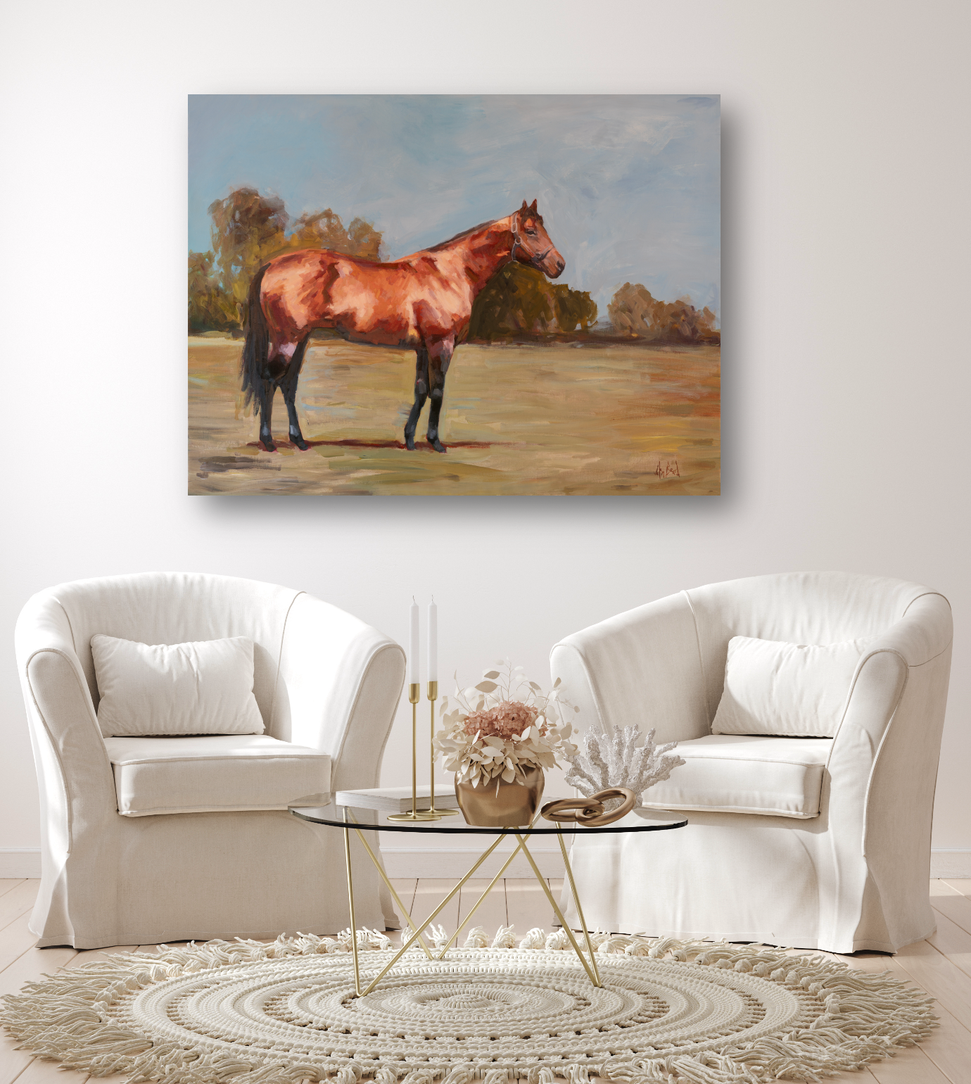 Champion Artist Enhanced Canvas Print by John Beard Collection - product image 3 for Resin Society