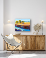 Charleston Marsh Artist Enhanced Canvas Print by John Beard Collection - product image 3 for Resin Society