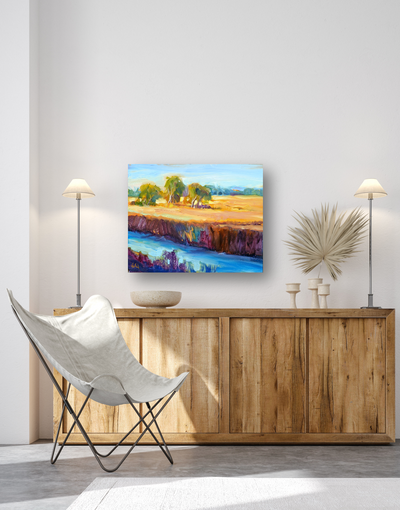 Charleston Marsh Artist Enhanced Canvas Print by John Beard Collection - product image 3 for Resin Society