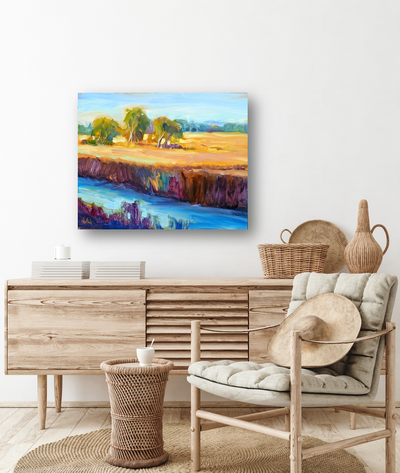 Charleston Marsh Artist Enhanced Canvas Print by John Beard Collection - product image 4 for Resin Society