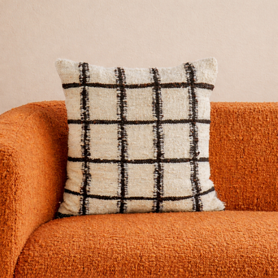 Grid Wool Pillow Cover by Diego Olivero Studio from MESO