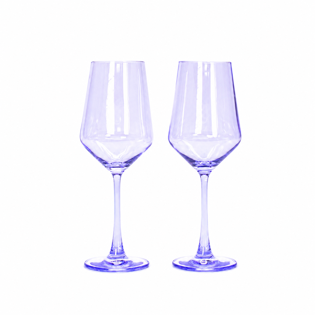 Lady Lavender - Colored Wine Glass