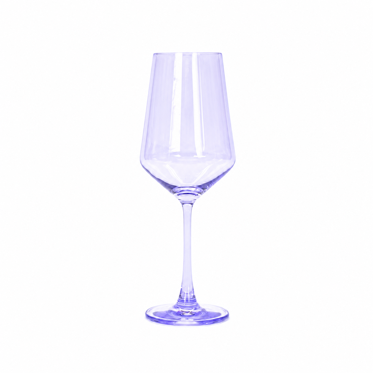 Lady Lavender - Colored Wine Glass