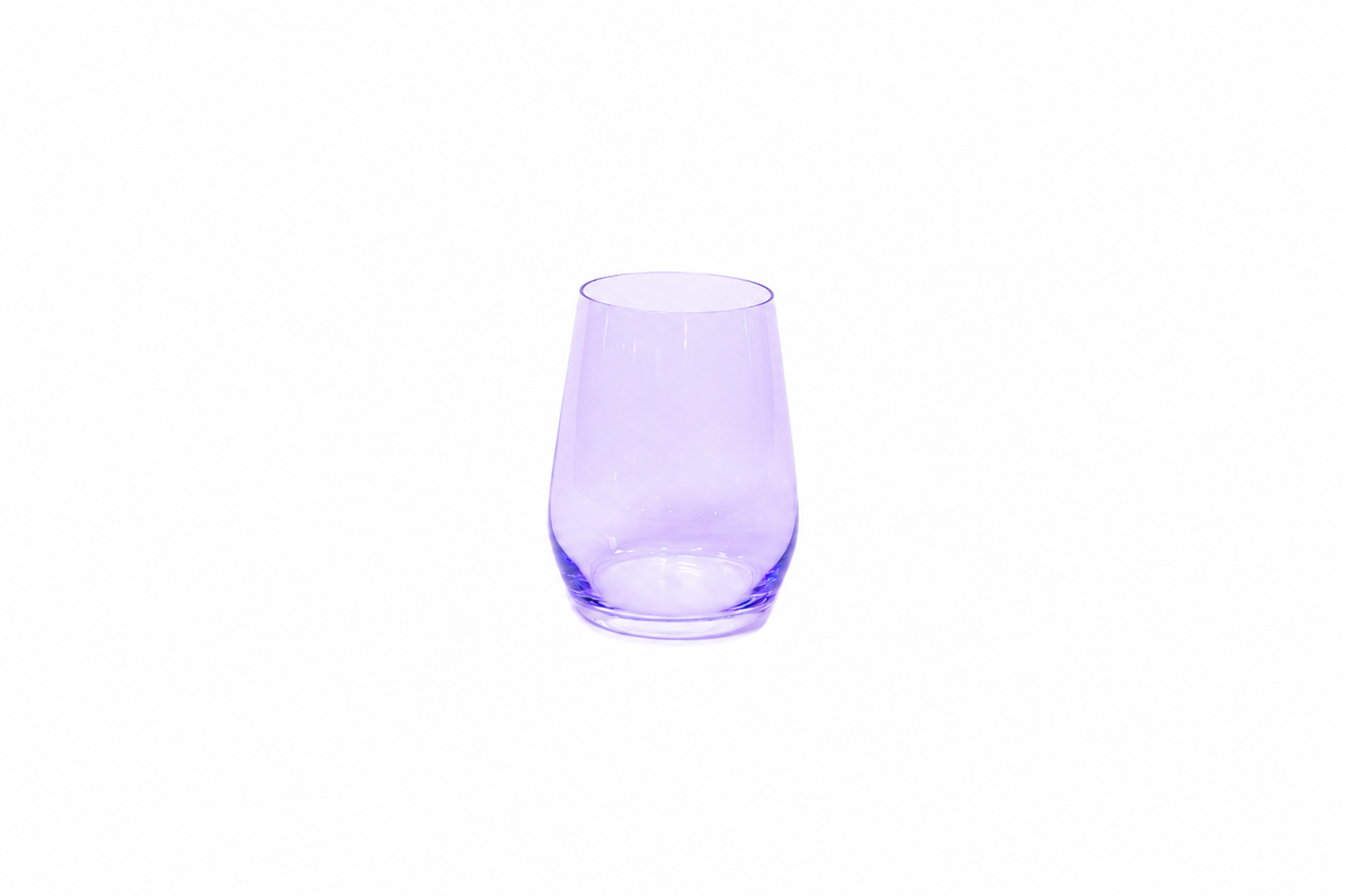 Lady Lavender - Colored Wine Glass