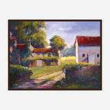Chateau de la Mong Artist Enhanced Canvas Print by John Beard Collection - product image 6 for Resin Society
