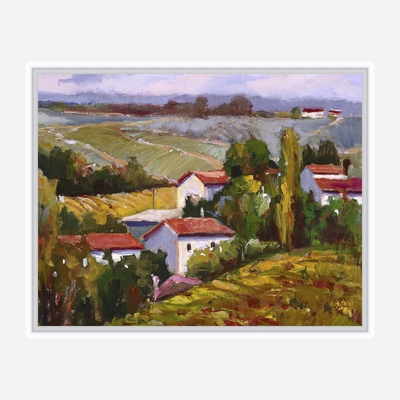 Chateau de la Grav Artist Enhanced Canvas Print by John Beard Collection - product image 7 for Resin Society