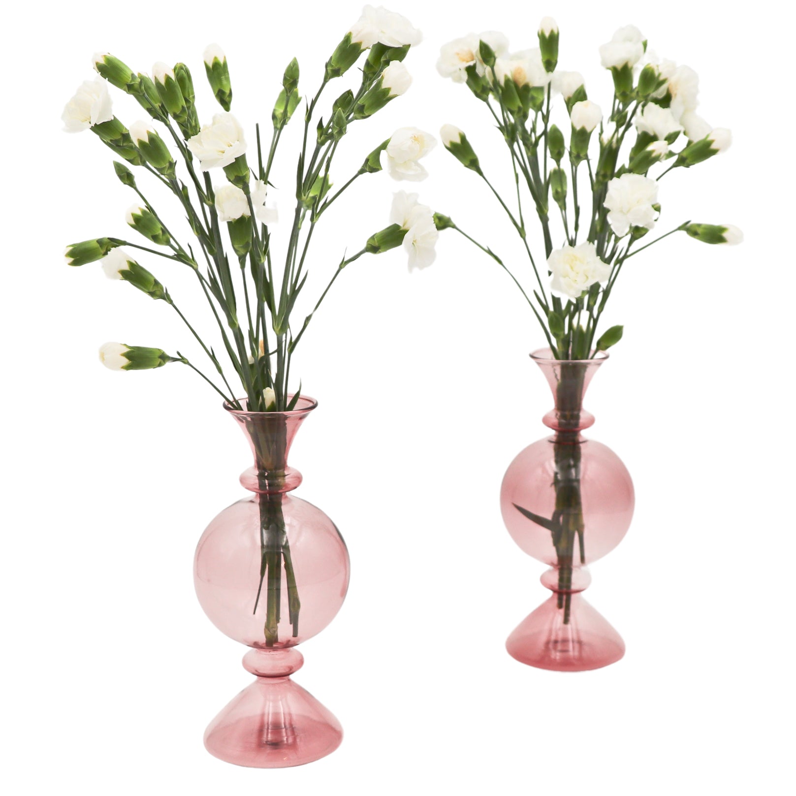 Cherry Blossom Bauble Vase - Pair by Ro'Table - main product image for Resin Society