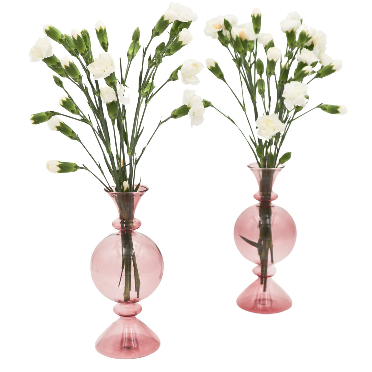 Cherry Blossom Bauble Vase - Pair by Ro'Table - main product image for Resin Society