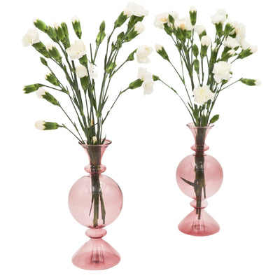 Cherry Blossom Bauble Vase - Pair by Ro'Table - main product image for Resin Society