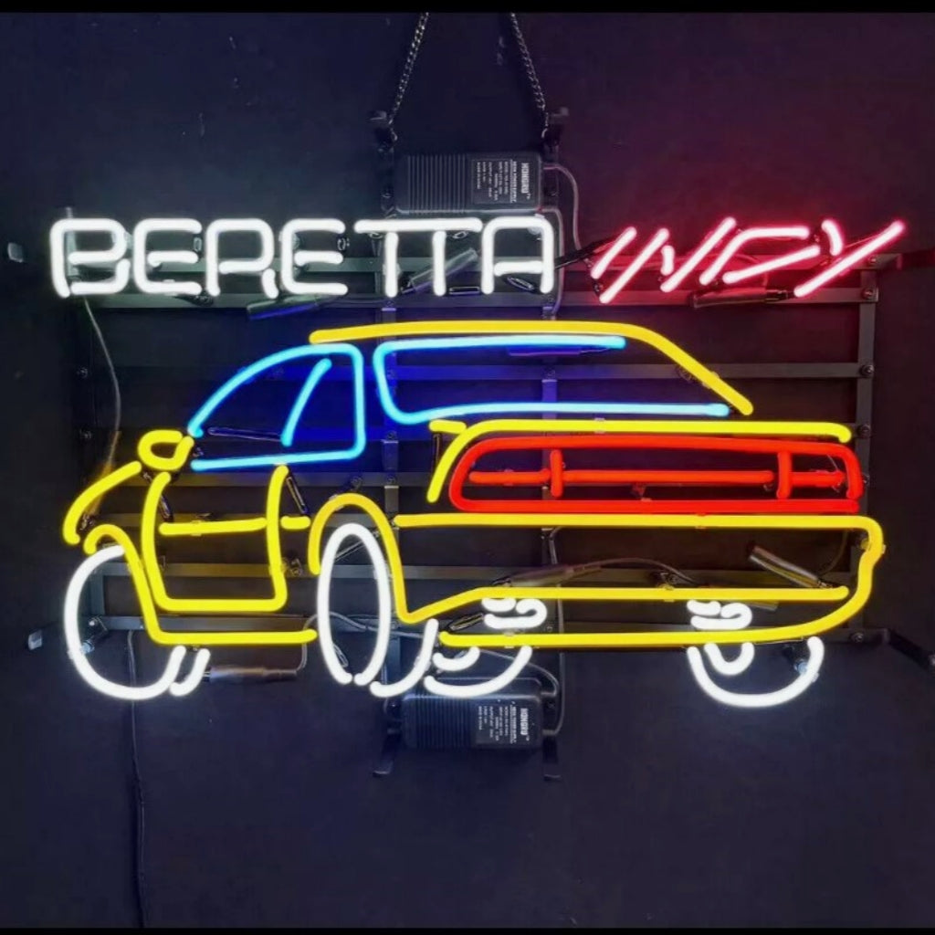 Chevorlet Beretta Indy Car Neon Signs by Neon Signs Land - main product image for Resin Society
