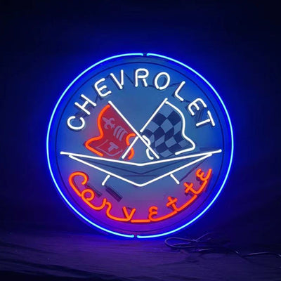 Chevrolet Corvette Auto Car Neon Signs by Neon Signs Land - product image 2 for Resin Society