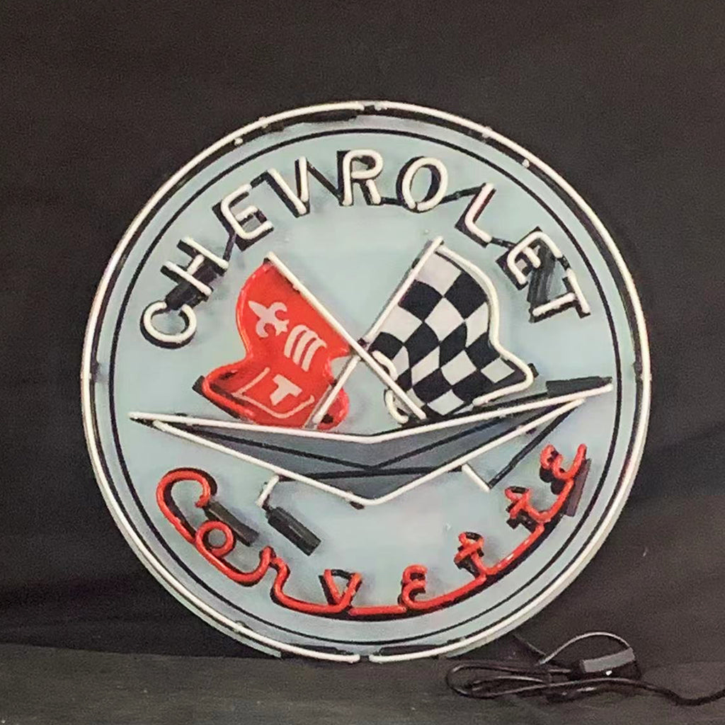 Chevrolet Corvette Auto Car Neon Signs by Neon Signs Land - product image 3 for Resin Society