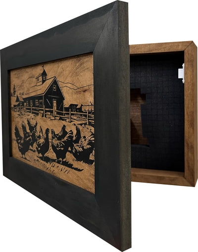 Chicken Farm Hidden Gun Safe by Bellewood Designs - product image 12 for Resin Society