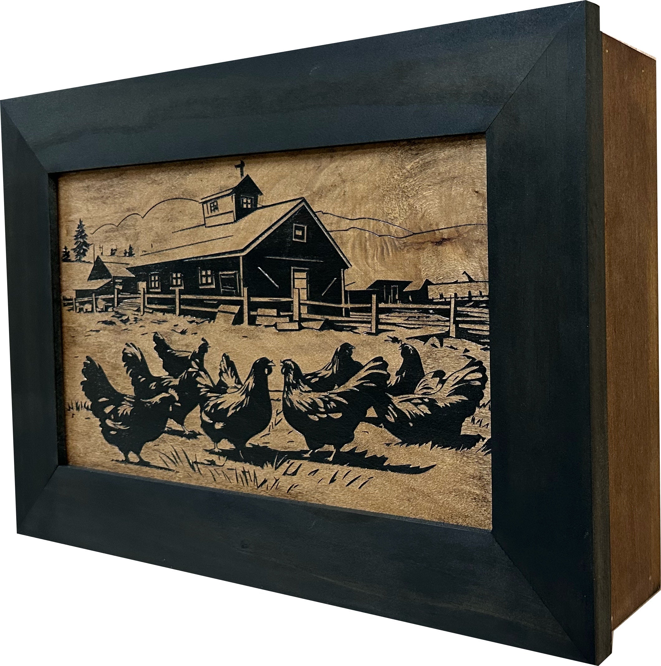 Chicken Farm Hidden Gun Safe by Bellewood Designs - product image 16 for Resin Society