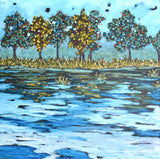 "Boundaries" Original Oil Painting on Canvas by Dreese Fine Art - main product image for Resin Society