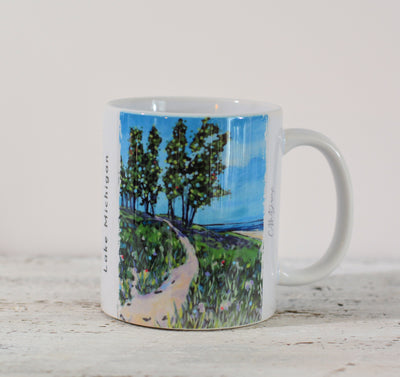 Drinkware -Path to the Lake by Dreese Fine Art - Resin Society