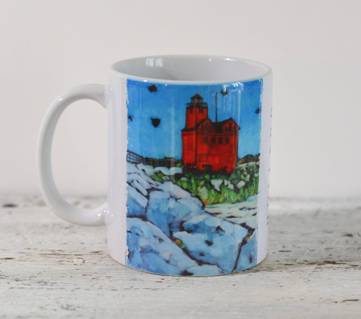 Drinkware-Holland Lighthouse detail image - Resin Society