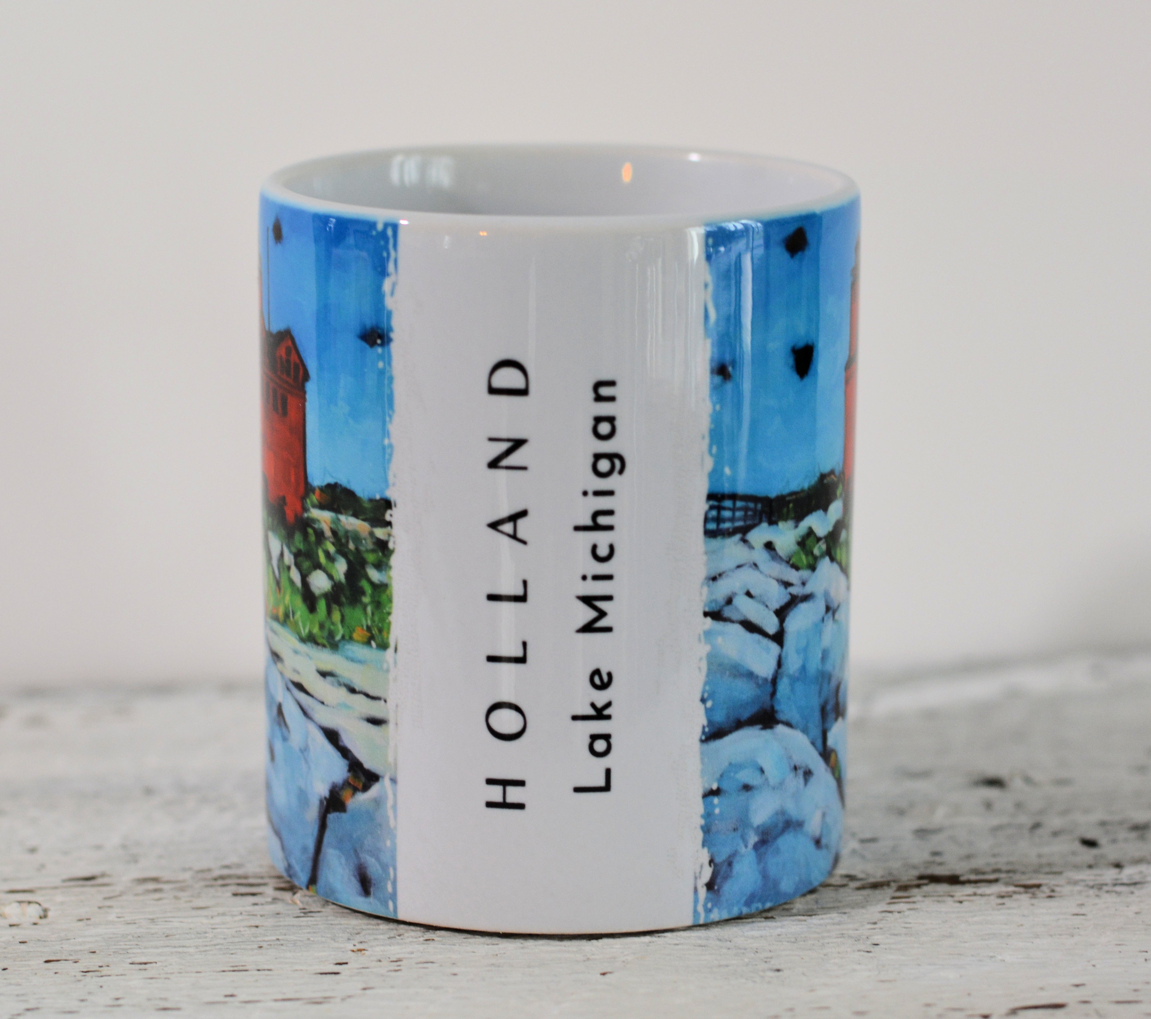 Drinkware-Holland Lighthouse detail image - Resin Society