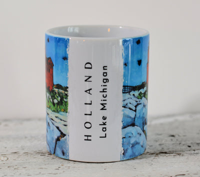 Drinkware-Holland Lighthouse detail image - Resin Society