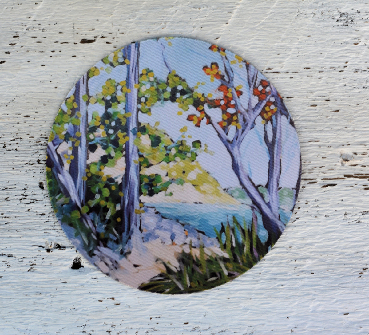 Rubber Grip Jar Opener -Walk along the Lake, Beach, Sand Dunes by Dreese Fine Art - Resin Society