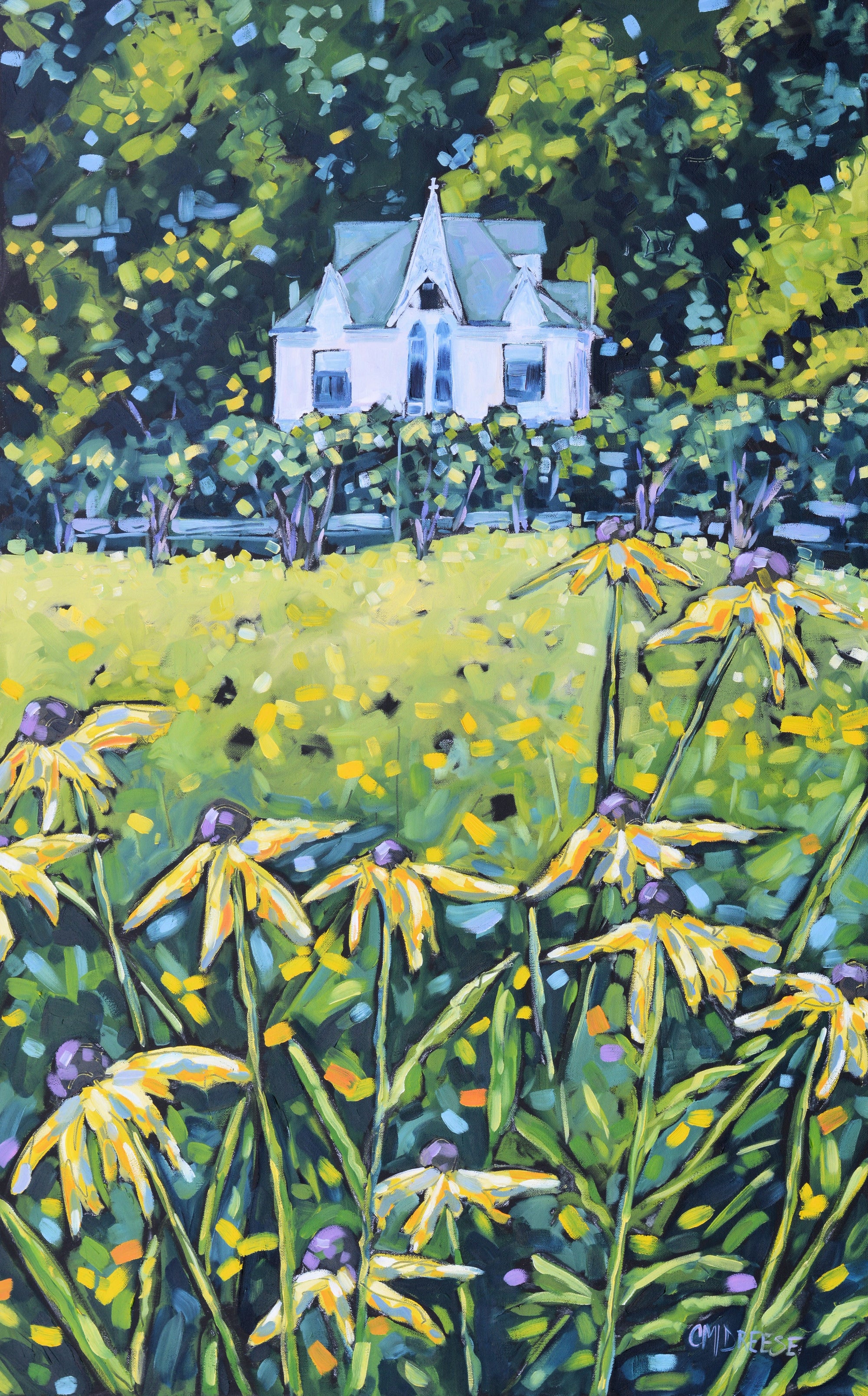 "Mackinac Island: Small Point" Giclee Print on Paper or Canvas by Dreese Fine Art - main product image for Resin Society
