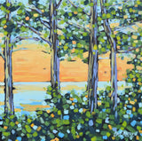 "Maranatha Sunset" Oil Painting on Canvas, Artist Christi Dreese by Dreese Fine Art - main product image for Resin Society