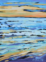 "Reset at Sunset" Oil Painting on Canvas by Dreese Fine Art - main product image for Resin Society