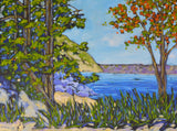 "Slow Living at the Lake" Giclee Print on Paper or Canvas. Michigan by Dreese Fine Art - main product image for Resin Society