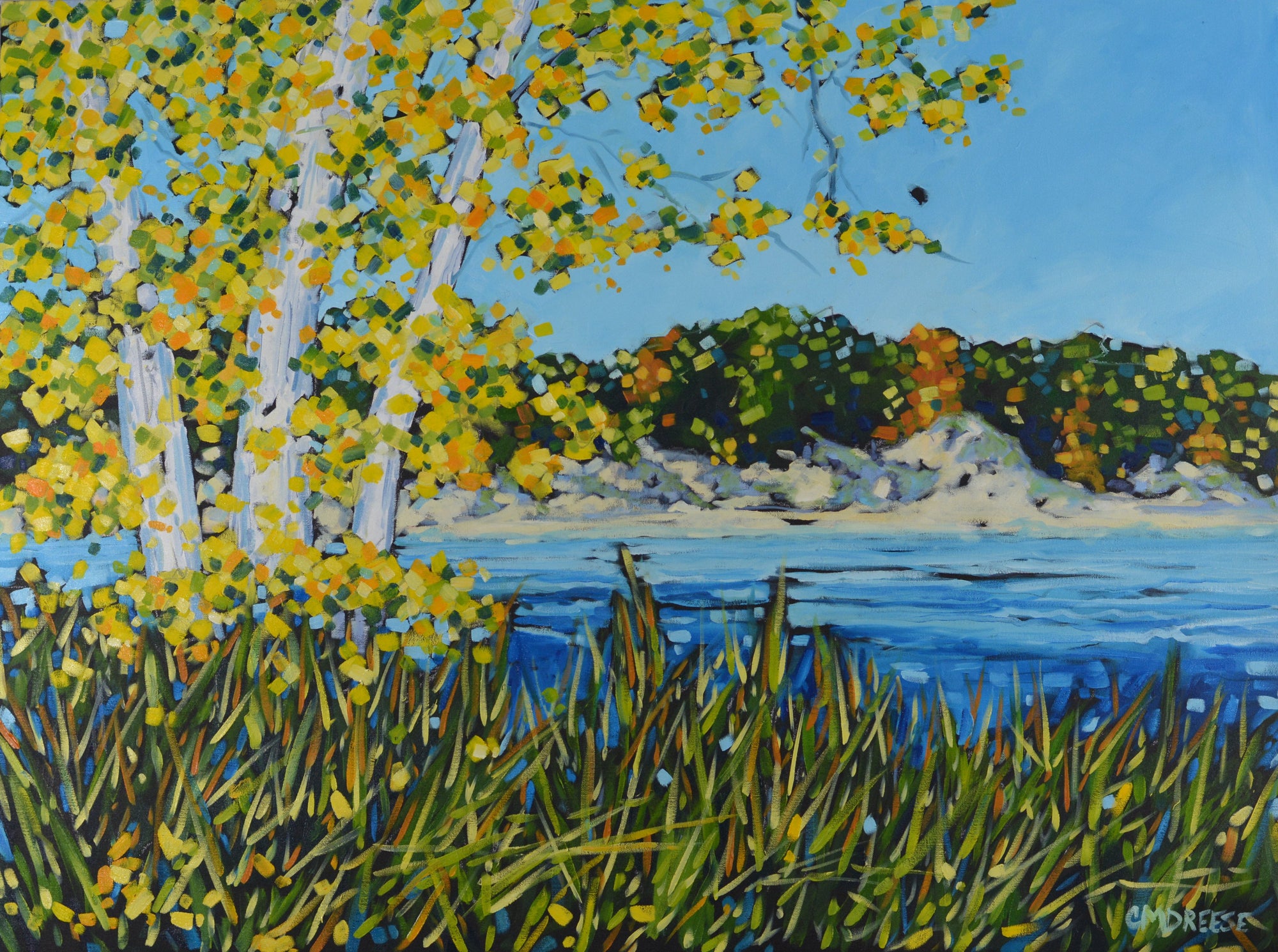 "The Magic Hour of Autumn" Print on Paper- Wall Art Home Decor by Dreese Fine Art - Resin Society