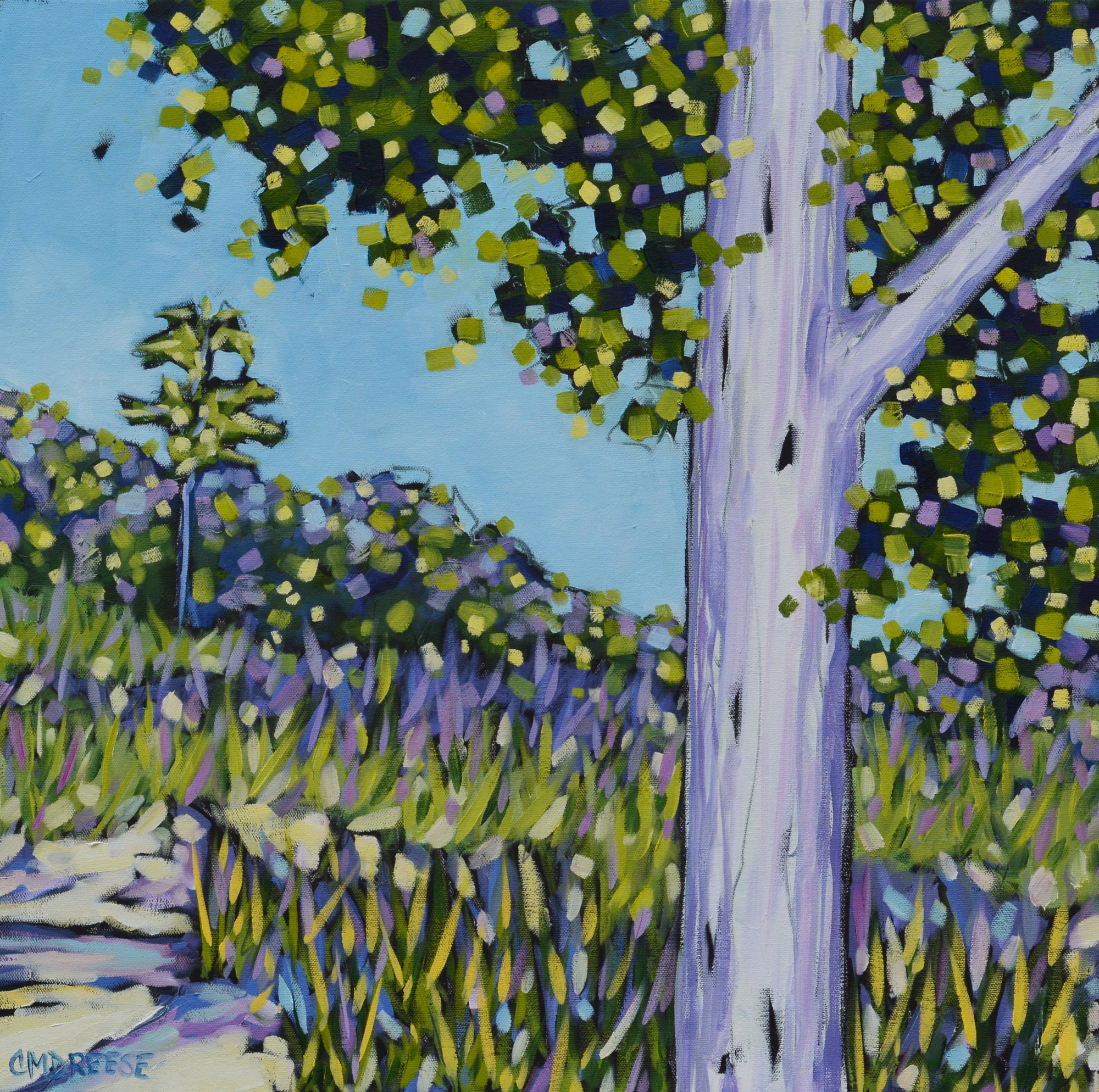 "There is Beauty in Simplicity" Oil Painting by Dreese Fine Art - main product image for Resin Society