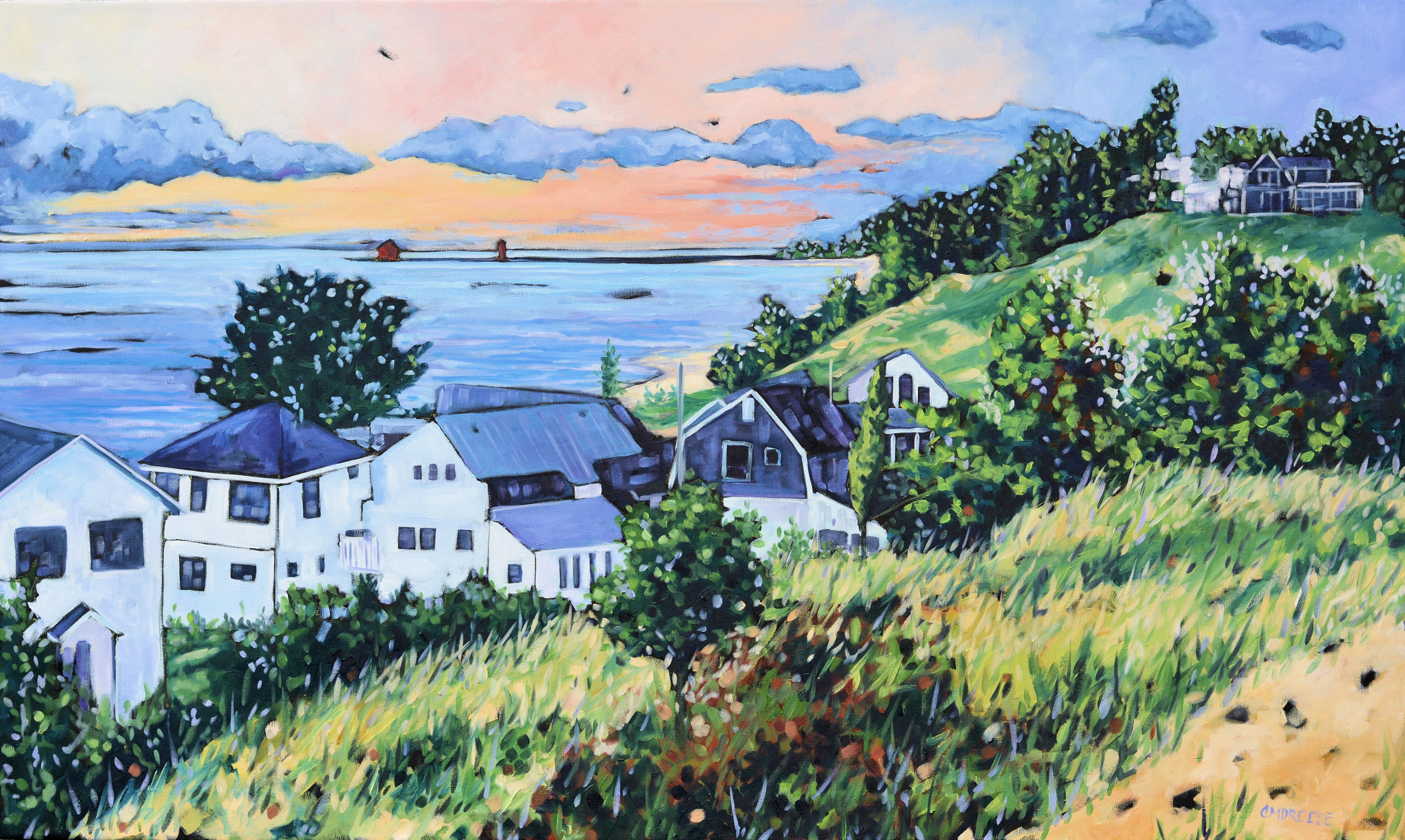 "Views of Stickney Ridge" Giclee Print by Dreese Fine Art - main product image for Resin Society