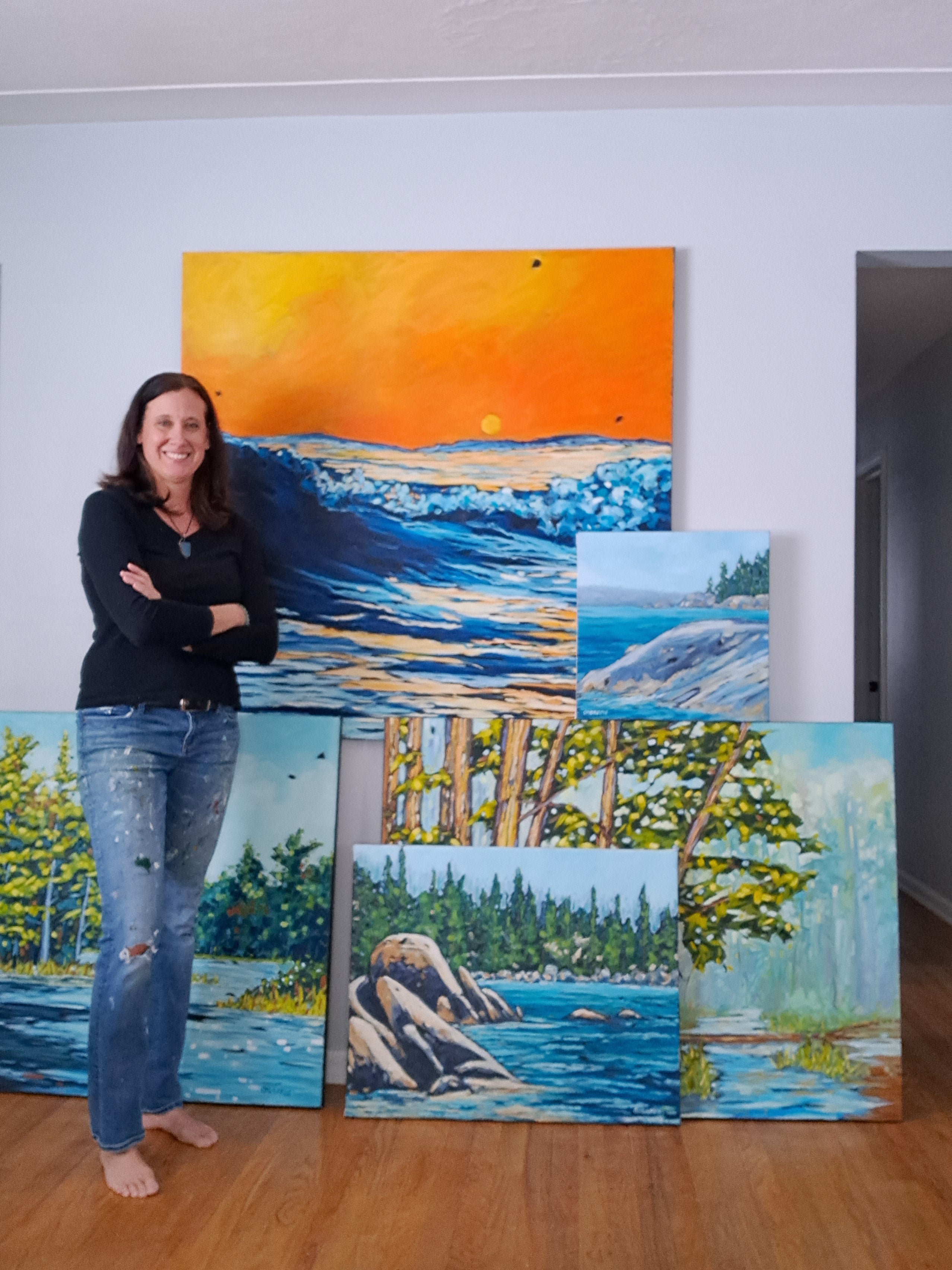 "Where the Lake Meets the Soul" Giclee Print