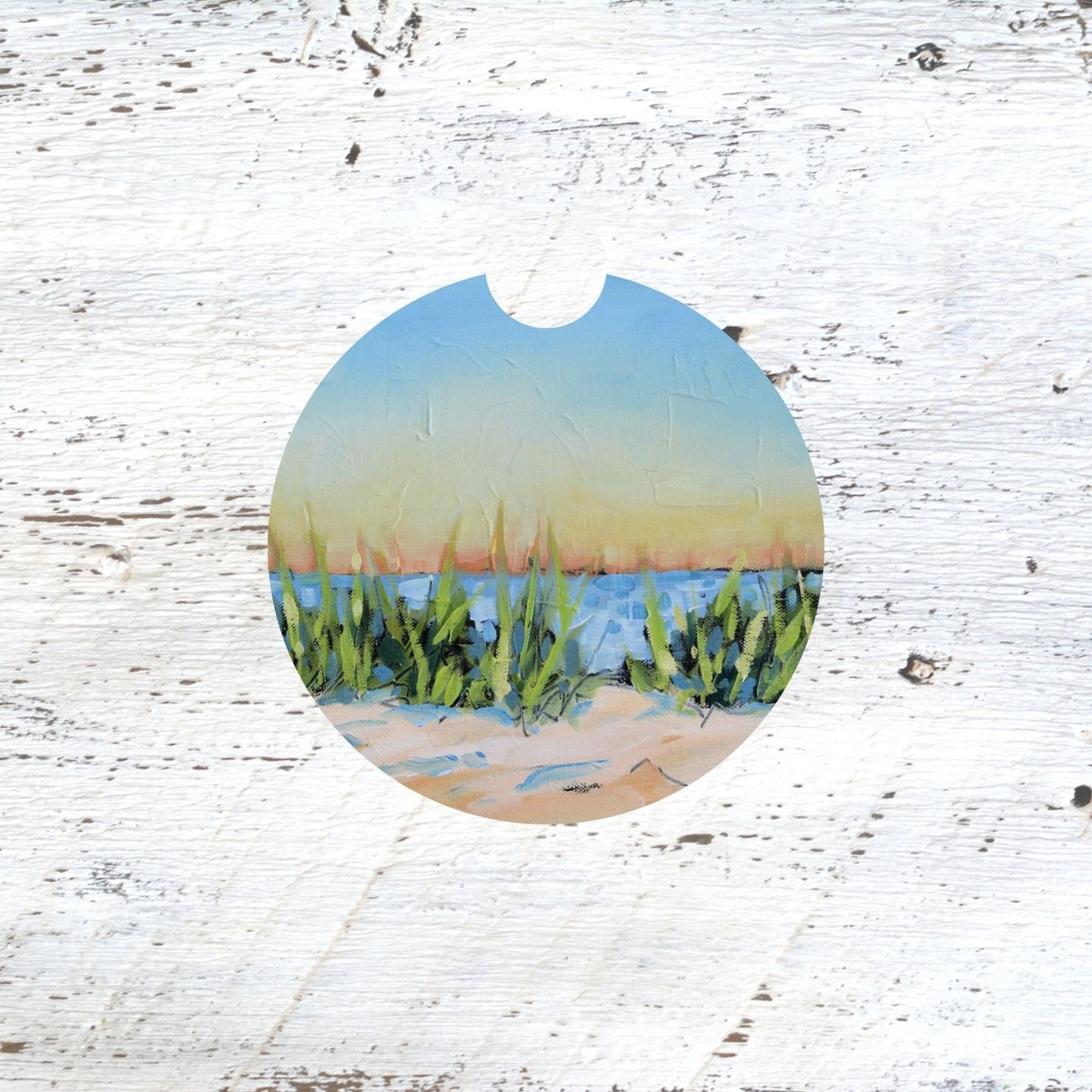Car Coaster: Horizon Hideaway.
Artist Christi Dreese by Dreese Fine Art - Resin Society
