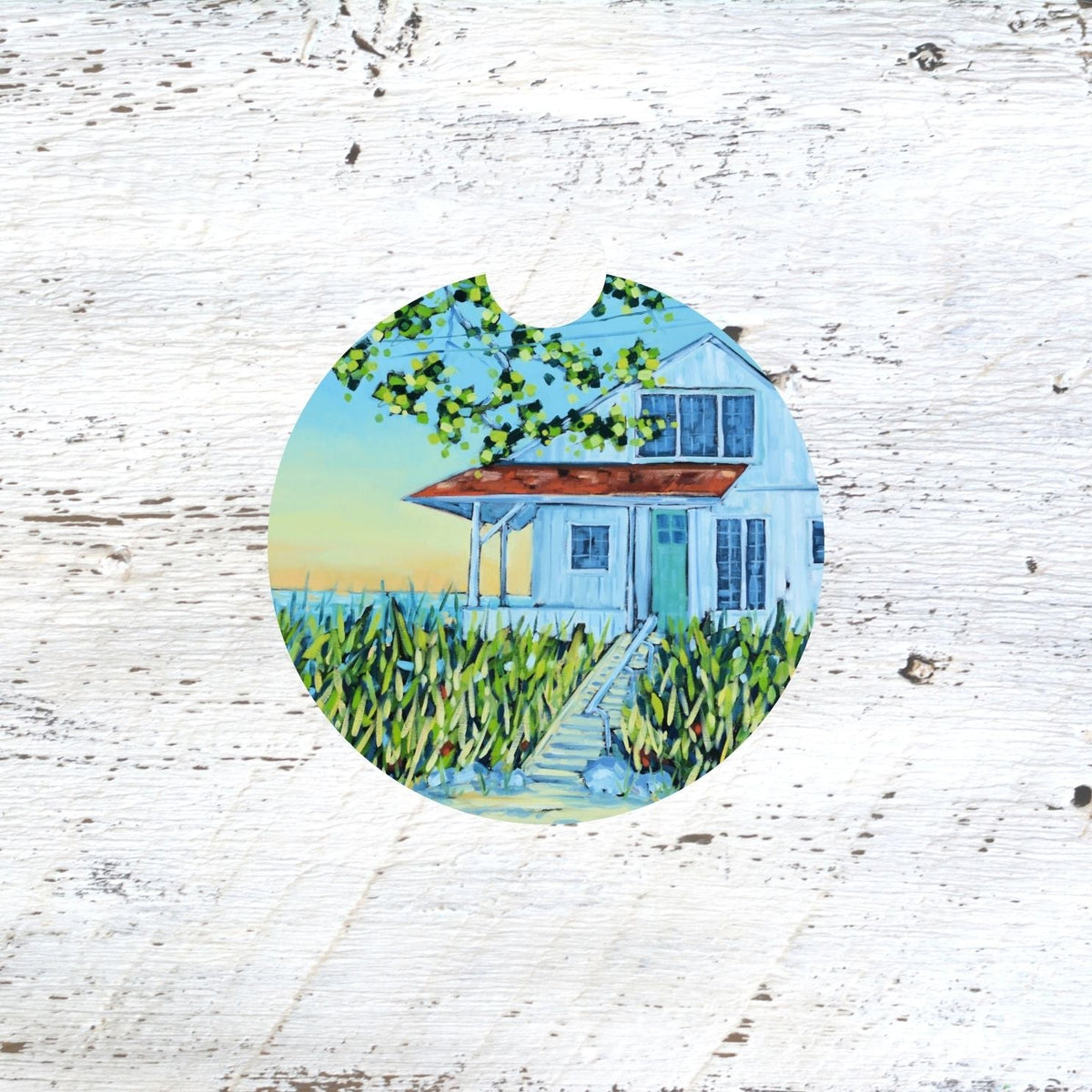 Car Coaster: If Time Could Stand Still. Artist Christi Dreese by Dreese Fine Art - Resin Society