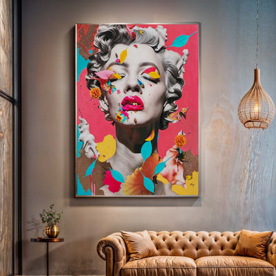 Canvas Print: "Chroma Whimsy" by Tailored Canvases - main product image for Resin Society