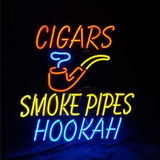 Cigars Smoke Pipes Hookah Neon Signs by Neon Signs Land - product image 2 for Resin Society