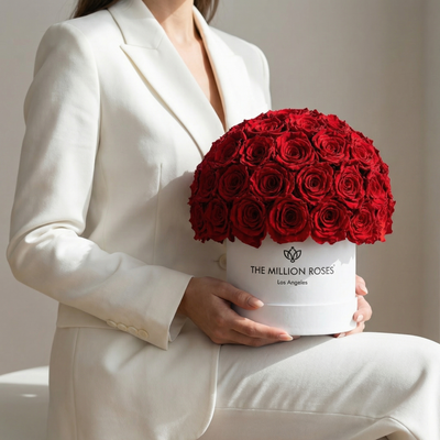 Classic White Superdome Box by The Million Roses - product image 4 for Resin Society