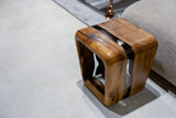 Resin Side Magazine Table Stool - Stylish Modern Wooden Furniture by Gizz - product image 6 for Resin Society