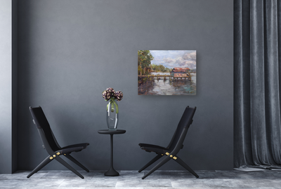 Clearing Sky Artist Enhanced Canvas Print by John Beard Collection - product image 2 for Resin Society