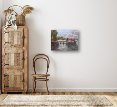 Clearing Sky Artist Enhanced Canvas Print by John Beard Collection - product image 3 for Resin Society