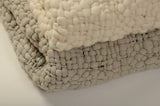 Clouds Chunky Knit Throw Blanket by Homelosophy