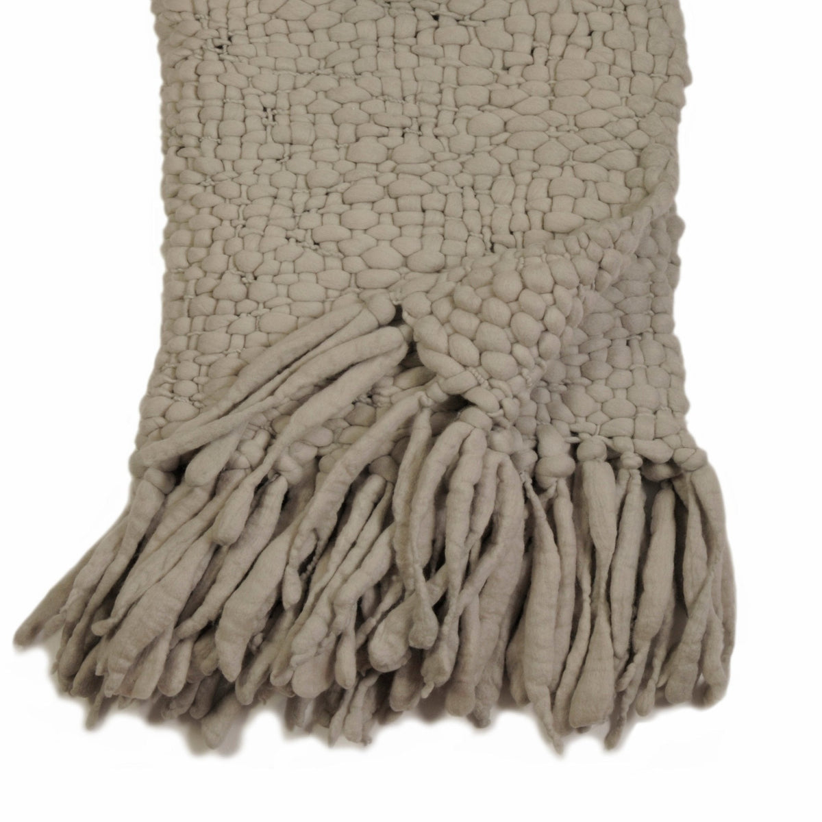 Clouds Chunky Knit Throw Blanket by Homelosophy
