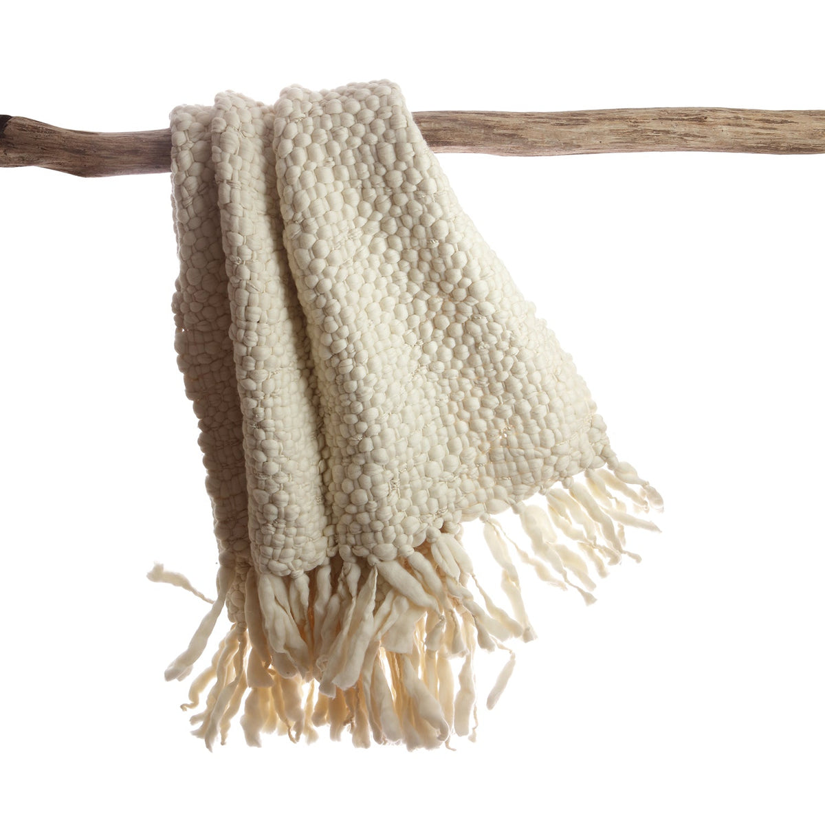 Clouds Chunky Knit Throw Blanket by Homelosophy