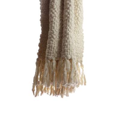 Clouds Chunky Knit Throw Blanket by Homelosophy