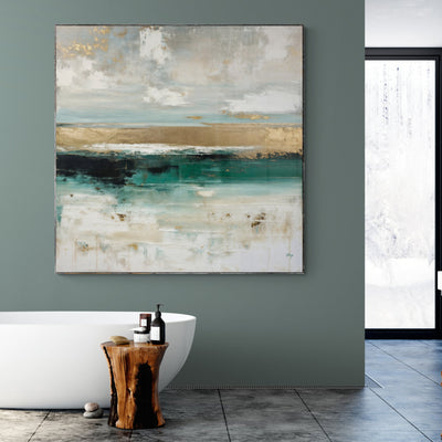 Canvas Print: "Coastal Echoes" by Tailored Canvases - product image 2 for Resin Society